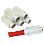 Stretch Film Clear Baby Roll With Dispenser (24 rolls/ctn)